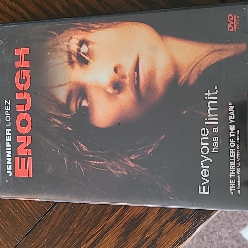 ENOUGH DVD